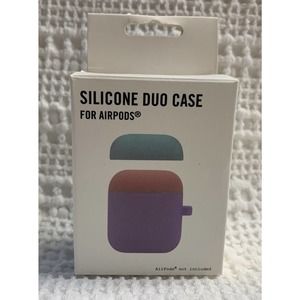 Urban Outfitters Silicone AirPods Case BLUE PINK PURPLE NEW IN BOX Y2K Girly